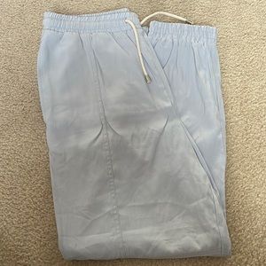 Zara light blue joggers